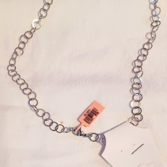 Ball In Circle Link Choker 18" Stainless Steel Gift Box - Picture 5 of 6